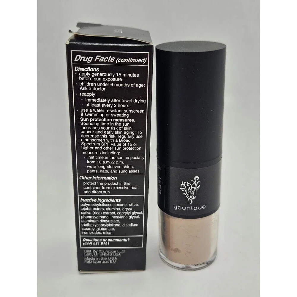 Younique Touch Behold SPF Finishing Powder in Light .14 oz New in Box
